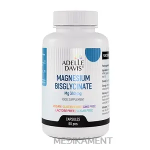 Adelle Davis MAGNESIUM bisglycinate kapsuly 60 ks