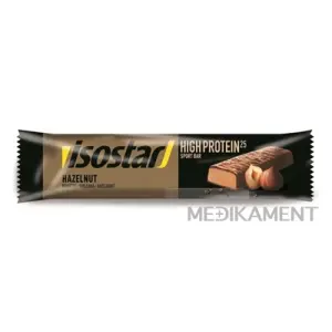 Isostar High Protein sport bar 25 HAZELNUT bielk. tyčinka s čokoládou a orechami 35 g