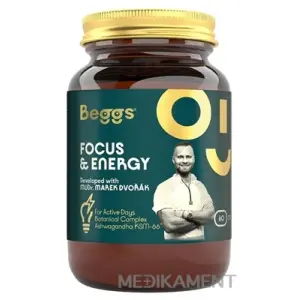 Beggs FOCUS & ENERGY kapsuly 60 ks