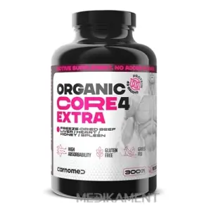 CarnoMed ORGANIC CORE4 EXTRA kapsuly 300 ks