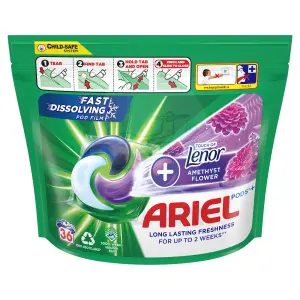 ARIEL GEL.TABLETY AMETHYST 36 ks