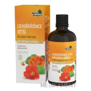 NaturProdukt KAPUCÍNKA väčšia bylinná tinktúra kvapky 100 ml