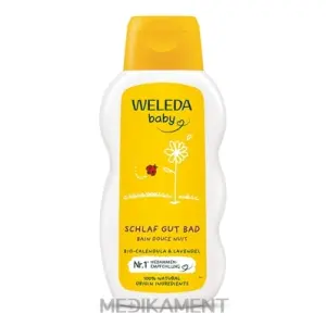 WELEDA baby Nechtíkový kúpeľ na dobrú noc 200 ml