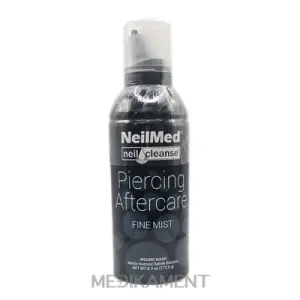 NeilMed Piercing AfterCare Wound Wash sprej 177 ml
