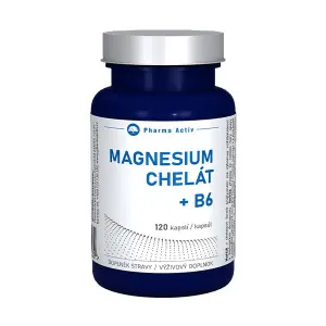 Pharma Activ MAGNESIUM Chelát + B6 kapsuly 120 ks