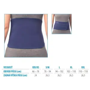 PROTETIKA BANDÁŽ Drieku neoprenová veľkosť L