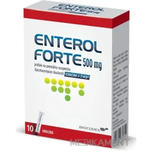 Enterol FORTE 500 mg plu por vrecká 10 ks