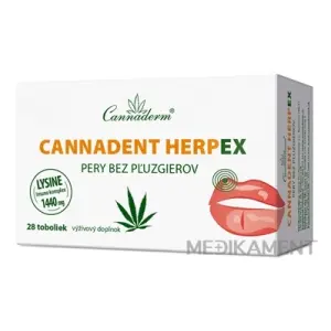 Cannaderm CANNADENT HERPEX kapsuly 28 ks