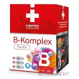 Cemio B-Komplex Forte tablety 100 ks