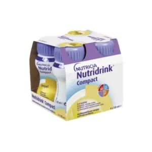 Nutridrink Compact s vanilkovou príchuťou 4 x 125 ml 