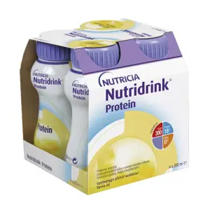 Nutridrink Protein s vanilkovou príchuťou 4 x 200 ml 