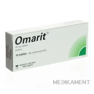 Omarit 20 mg tablety 10 ks