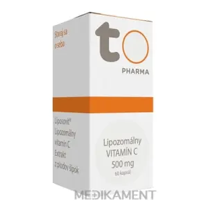 TOTO Lipozomálny VITAMÍN C 500 mg kapsuly 60 ks