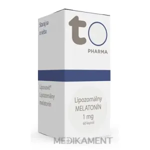 TOTO Lipozomálny MELATONÍN 1 mg kapsuly 60 ks