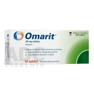 Omarit 20 mg tablety 10 ks