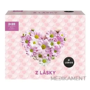 LEROS Z LÁSKY 6 Bylinková energia 20x2 g + Bylinková veselosť darčeková kazeta 1 ks