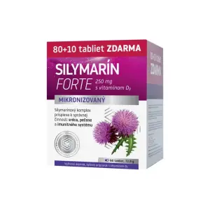 NaturProdukt Silymarin forte 4 pečeň + imunitný systém tablety 90 ks