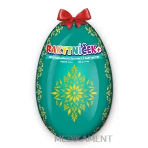 TEREZIA RAKYTNÍČEK+ multivitamínové želatínky veľkonočné vajce - zelené 1 ks