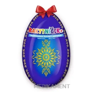 TEREZIA RAKYTNÍČEK+ multivitamínové želatínky veľkonočné vajce - modré 1 ks