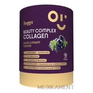 Beggs BEAUTY COMPLEX COLLAGEN vrecká prášok s príchuťou čierne ríbezle 30 ks