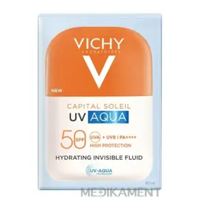 VICHY CAPITAL SOLEIL UV AQUA FLUID hydratačný fluid s ochranným faktorom SPF50+ 50 ml
