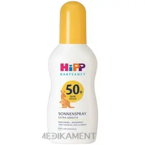 HiPP BABYSANFT Ochrana proti slnku SPF50+ sprej, ultra sensitiv 1x150 ml