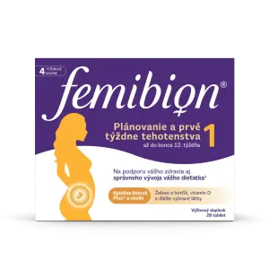 Femibion 1 Plánovanie a prvé týždne tehotenstva 28 tabliet