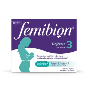 Femibion 3 Dojčenie tablety 56 ks + kapsuly 56 ks