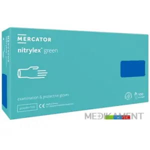 MERCATOR nitrylex classic Nitrilové rukavice veľ.S modré nesterilné nepudrované 100 ks