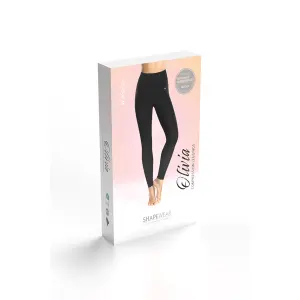 MAXIS SHAPEWEAR OLIVIA kompresné LEGÍNY veľkosť L formujúce zvýšený pás čierne 1 ks
