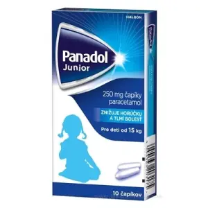 Panadol JUNIOR čapíky 250 mg 10 ks