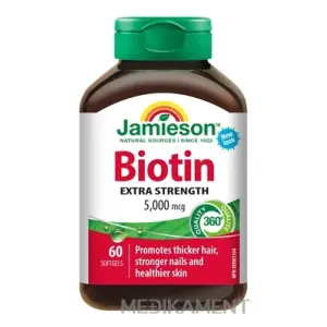 JAMIESON BIOTÍN 5000 µg kapsuly 60 ks