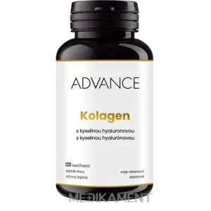 ADVANCE Kolagén s kyselinou hyalurónovou kapsuly 120 ks