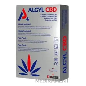 ALGYL CBD Náplasť na bolesť 8 ks