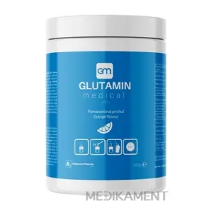 GLUTAMIN medical prášok na prípravu nápoja pomarančová príchuť 450 g