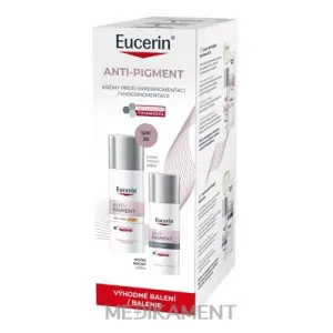 Eucerin ANTI-PIGMENT DUO denný krém 50 ml + nočný krém 50 ml 1 set