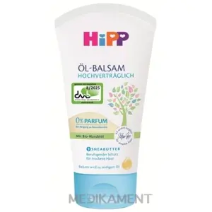 HiPP Prvý olejový balzam hypoalergénny s Bio- mandľovým olejom 150 ml