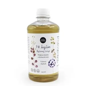 ALTA HERBA 14 bylín bylinný sirup 500 ml