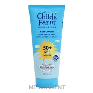 Childs Farm sun cream SPF 50+ opaľovací krém sensitive 100 ml