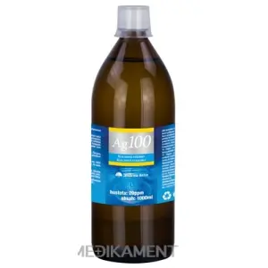 Pharma Activ Koloidné striebro Ag100 hustota 25ppm 1000 ml