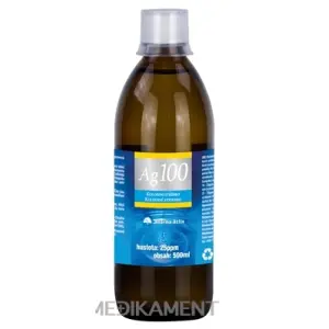 Pharma Activ Koloidné striebro Ag100 hustota 25ppm 500 ml
