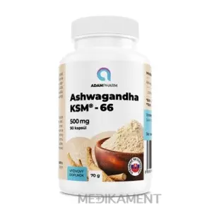 ADAMPharm Ashwagandha KSM-66 500 mg kapsuly 90 ks