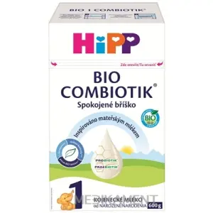 HiPP 1 BIO COMBIOTIK počiatočná mliečna dojčenská výživa od narodenia 600 g