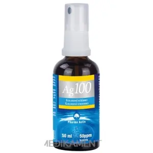 Pharma Activ Koloidné striebro Ag100 sprej hustota 50ppm 50 ml