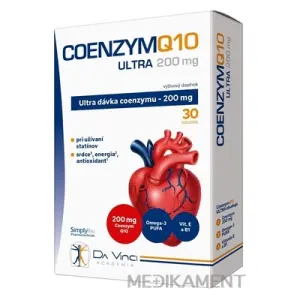 Da Vinci COENZYM Q10 Ultra 200 mg kapsuly 30 ks