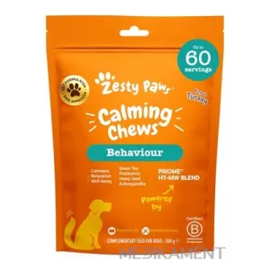 Zesty Paws Calming Chews doplnkové krmivo pre psov 60 ks