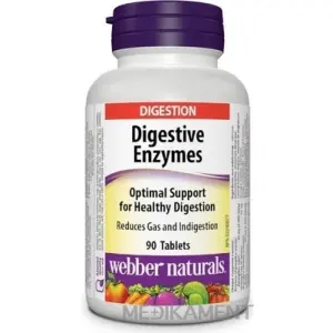 Webber Naturals Tráviace enzýmy tablety 90 ks