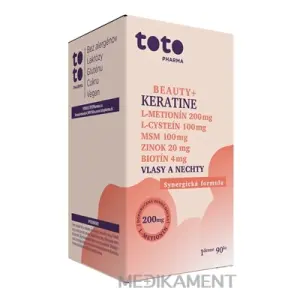 TOTO KERATINE BEAUTY+ kapsuly 90 ks