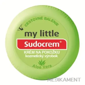 Sudocrem my little Aloe Vera ochranný krém cestovné balenie 22 g