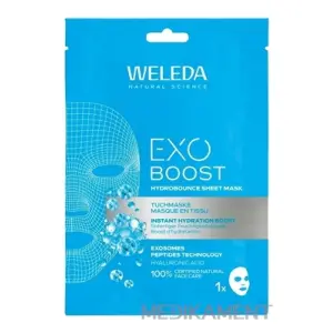 WELEDA EXO BOOST Superhydratačná maska kyselina hyalurónová 20 ml